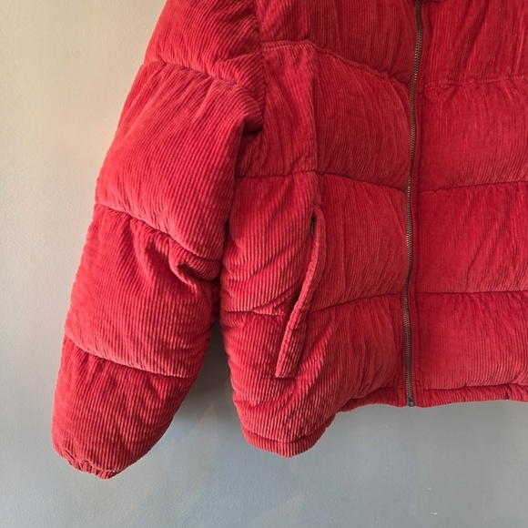 Zara DNWR Men's Puffer Casual Fall Winter Jacket Size XL Red - Picture 13 of 16